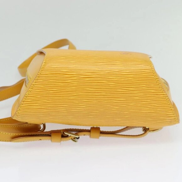 LOUIS VUITTON Epi Mabillon Backpack Yellow M52239 LV Auth ep7969 - Picture 7 of 16